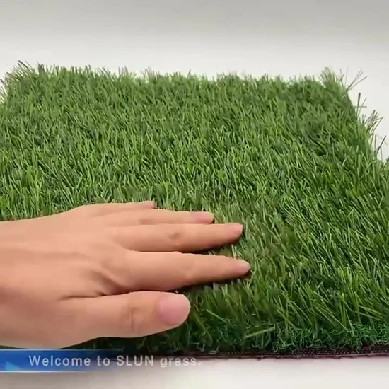 Tappeto finto Hebei Erba sintetica Prezzo economico Fornitura all'ingrosso di erba artificiale da giardino per il paesaggio e lo sport